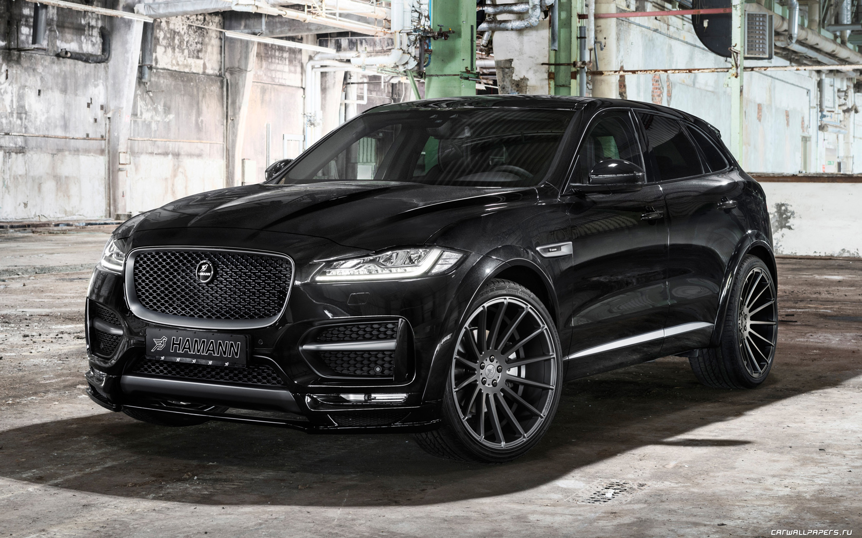 Jaguar f Pace 2017 черный